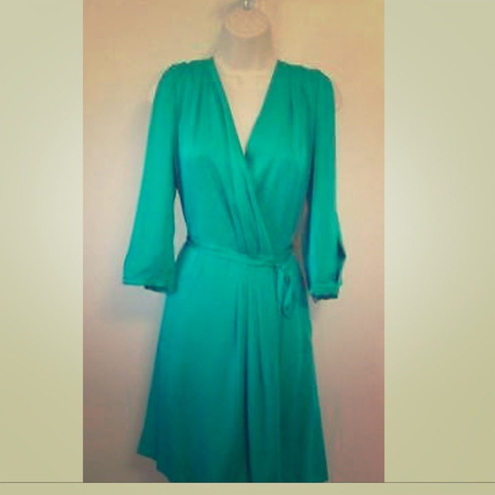 Diane von Furstenberg Autumn wrap dress in Parakee